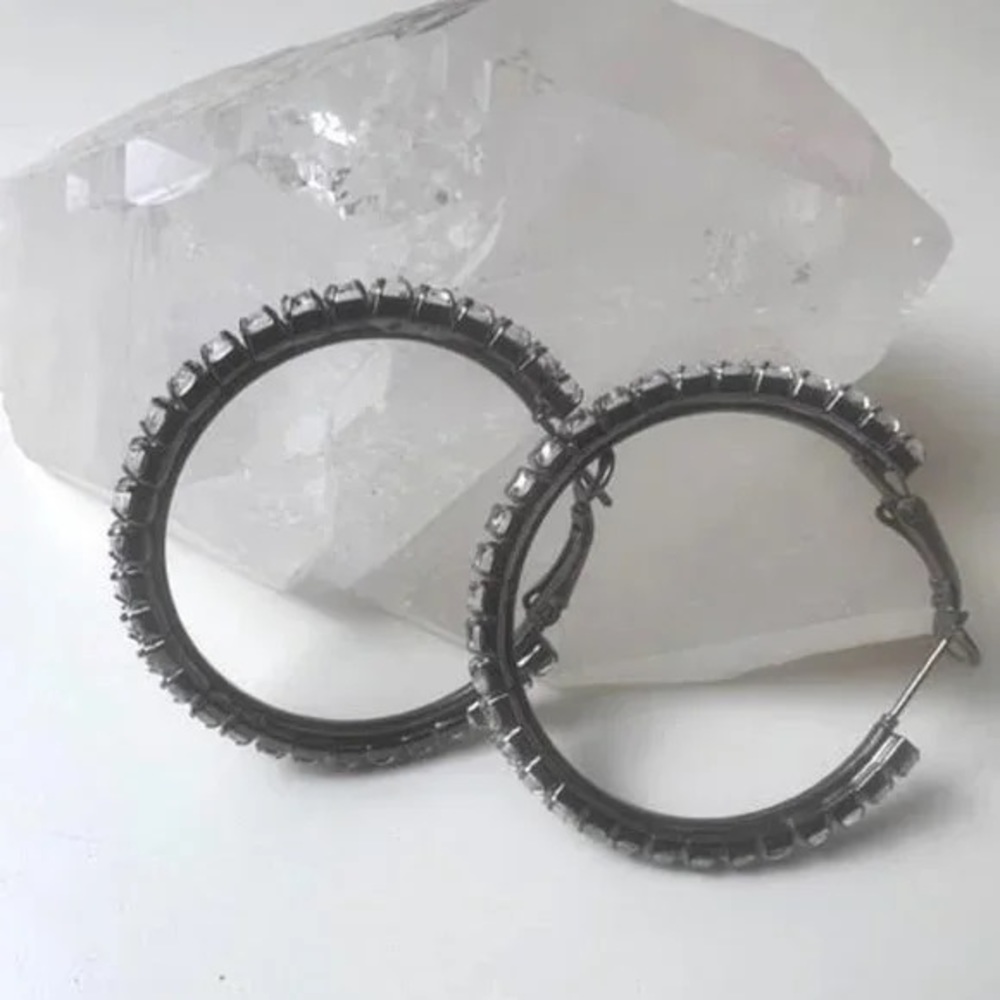 Silver Hoop Earrings